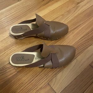JAX & BARD Brown Beatrice Clogs Size 40 (US 9.5-10)